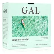 GAL Borsmentaolaj, 100 mg x 60 kapszula