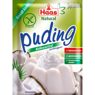 HAAS KÓKUSZ ÍZŰ PUDING 40G /gm/