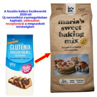Glutenix foszlós kalács lisztkeverék /Maria's sweet baking mix 500g