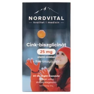 Nordvital Cink-biszglicinát + réz - 60db