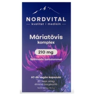 Nordvital Máriatövis komplex 210mg kapszula - 60db
