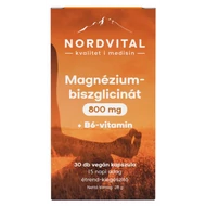 Nordvital Magnézium-biszglicinát + B6 - 30db