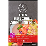 SZAFI FREE EPRES, BANÁN ÍZESÍTÉSŰ ZABPUDING POR (GLUTÉNMENTES, TEJMENTES, TOJÁSMENTES) 300 G