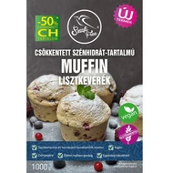 SZAFI FREE CSÖKKENTETT SZÉNHIDRÁT-TARTALMÚ MUFFIN / PISKÓTA LISZTKEVERÉK (GLUTÉNMENTES) 1000G