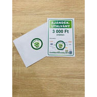 Ajándékutalvány 3000 Ft értékben