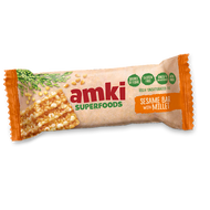 AMKI SUPERFOODS Mézes szezámszelet kölessel 33g.