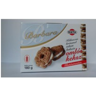 Barbara Kókuszos ízű krémmel töltött keksz 180g.