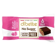 D. NAS laktóz-, pálma-, gluténmentes málnás krémmel töltött ostyakocka, kakaós étbevonó masszával mártva, hozzáadott cukor nélkül, édesítőszerekkel 10g