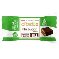 D. NAS laktóz-, pálma-, gluténmentes rumízű kakaós krémmel töltött ostyakocka, kakaós étbevonó masszával mártva, hozzáadott cukor nélkül, édesítőszerekkel 10g