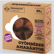 Majomkenyér gyömbéres-amarántos 50g.