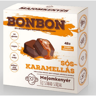 Majomkenyér sós-karamellás bonbon 42g.