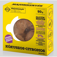 Majomkenyér kókuszos ̄citromos 50g.