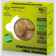 Majomkenyér törökmogyorós chia maggal 50g.