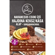 SZAFI FREE NARANCSOS CSOKI ÍZŰ HAJDINA KÁSA / KEKSZ ALAP - SÁRGABARACKKAL 200G (GLUTÉNMENTES)