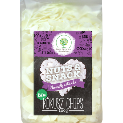 Éden Prémium Nuts&Snack Bio Kókuszchips 100g