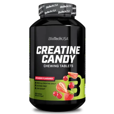 Biotech USAS Creatine Candy - 240 rágótabletta