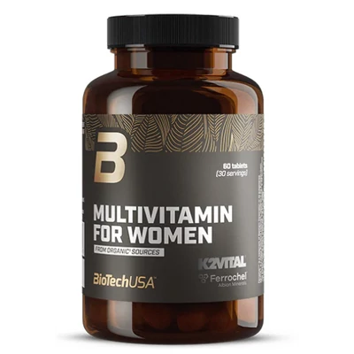 Biotech USA Multivitamin For Women from organic sources - 60 tabletta