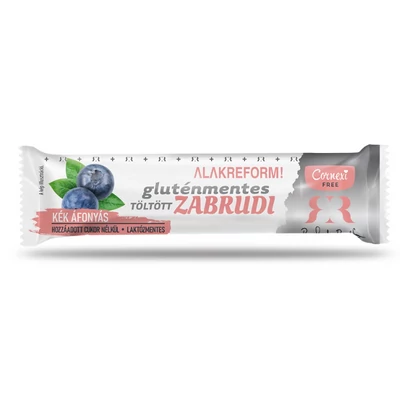 Cornexi zabrudi alakreform kék áfonyás töltelékkel töltött zabrúd kakaós bevonattal, édesítőszerrel hcn 30 g