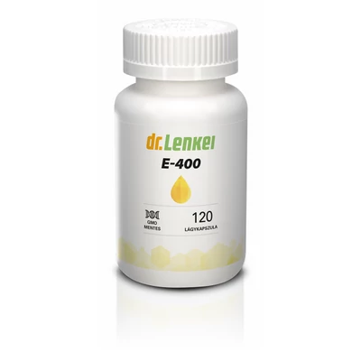Dr. Lenkei E-vitamin 400 NE lágykapszula 120 db