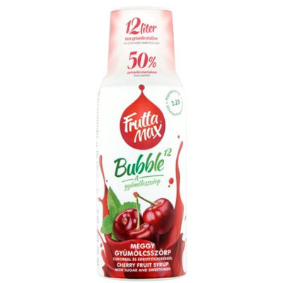 FRUTTAMAX MEGGY gyümölcsszörp 500 ml