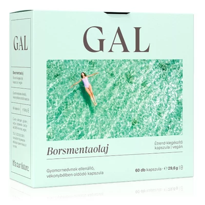 GAL Borsmentaolaj, 100 mg x 60 kapszula
