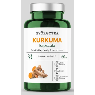 Györgytea Kurkuma kapszula 60 db