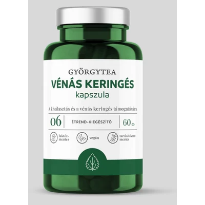 Györgytea Vénás keringés kapszula 60 db