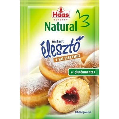 HAAS NATURAL INSTANT ÉLESZTŐ 7 G /gm/