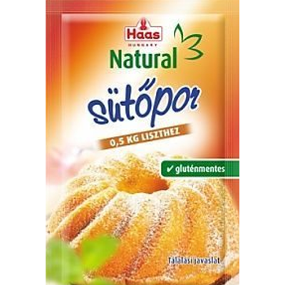 HAAS GLUTÉNMENTES SÜTŐPOR 12G