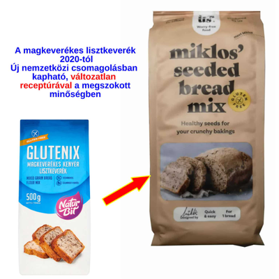  GLUTENIX MAGKEVERÉKES KENYÉR LISZTKEVERÉK 500 G