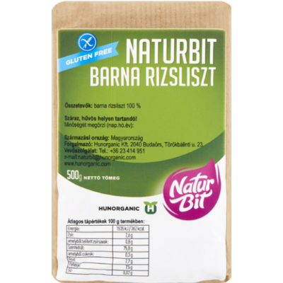 Naturbit Barna rizsliszt 500g