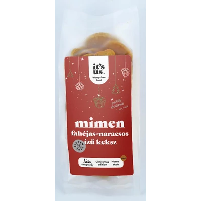 It's us MIMEN fahéjas -narancsos ízű keksz (gluténmentes) 150 g