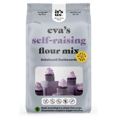 It's Us Eva's self raising flour mix- önkelesztő lisztkeverék 1 kg