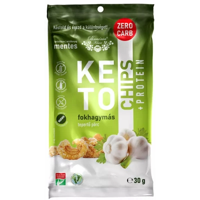 Ketochips + protein fokhagymás tepertő pörc 30gr