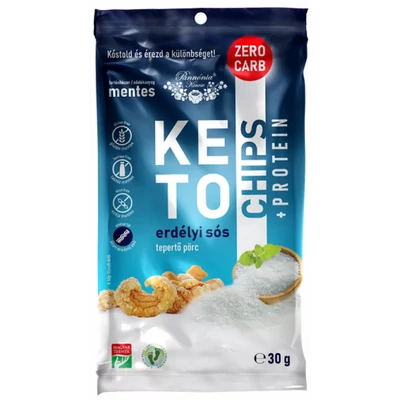 Ketochips + protein erdélyi sós tepertő pörc 30 gr