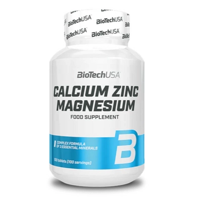Biotech Usa Calcium Zinc Magnesium 100 tabletta