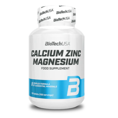 Biotech Usa Calcium Zinc Magnesium 100 tabletta