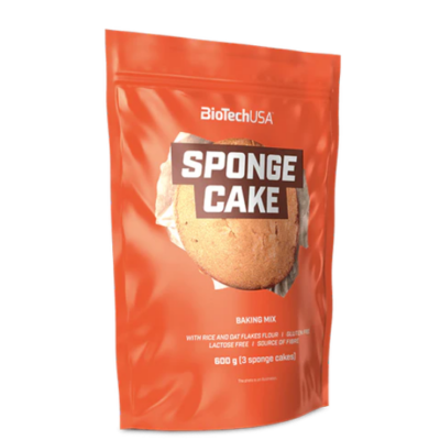 Biotech Usa Sponge Cake Baking mix 600 g