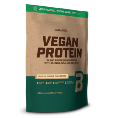 Biotech Usa Vegan Protein, fehérje vegánoknak 500 g
