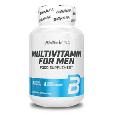 Biotech Usa Multivitamin for Men étrend - kiegészítő 60 db tabletta