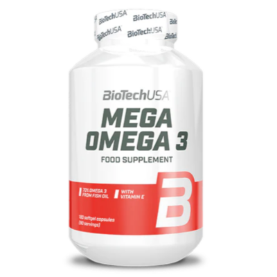 Biotech Usa Mega Omega 3 180 lágykapszula