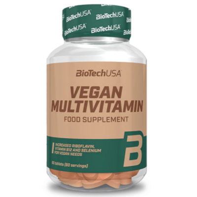 Biotech Usa Vegan Multivitamin tabletta 60 db tabletta