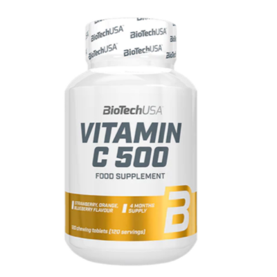 Biotech Usa Vitamin C 500 120 rágótabletta