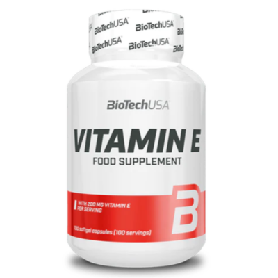 Biotech Usa Vitamin E 100 lágyzselatin kapszula