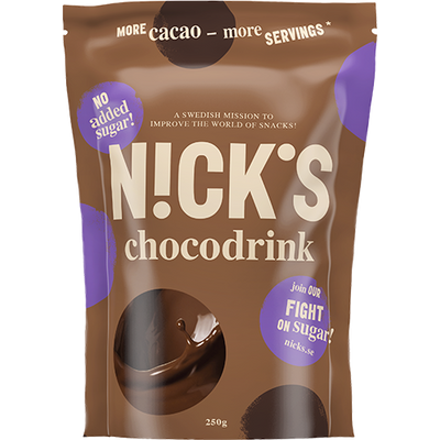 NICK'S-Forró csoki italpor 250g./gluténmentes/