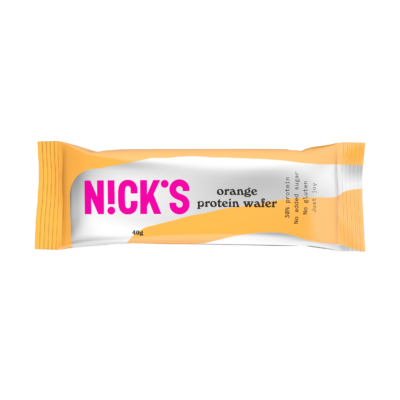 N!CK'S Narancsos proteinszelet 40G /gluténmentes/