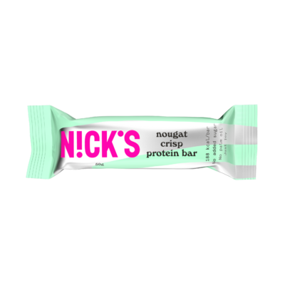 NICK'S Ropogós nugátkrémes proteinszelet 50g./gluténmentes/
