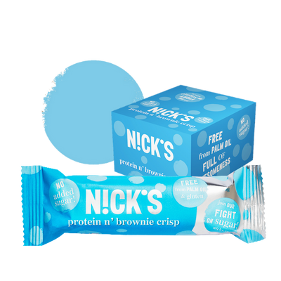 NICK'S Ropogós Brownies proteinszelet 50 g