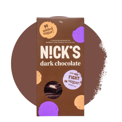 NICK’S -Étcsokoládé  60%-os kakaótartalommal 75 g