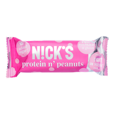NICK'S Mogyorós Protein Bar 50gr. /Gluténmentes/